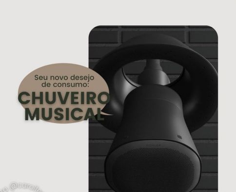 Chuveiro musical!