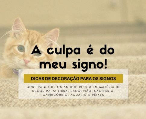 A decoração de cada signo - parte 2! 